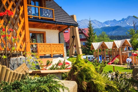 Property building, Children play ground, Mountain view