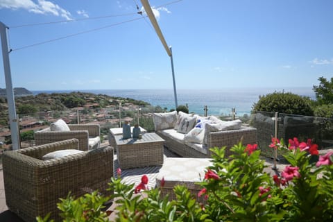 View (from property/room), Balcony/Terrace, furniture