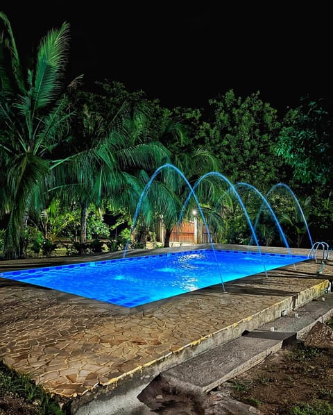 Night, Garden, Garden view, Pool view, Swimming pool, Swimming pool