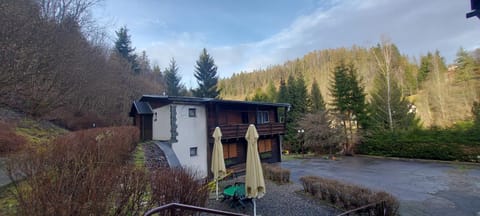 Property building, Spring, Natural landscape, Balcony/Terrace