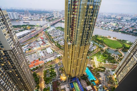 Property building, Bird's eye view, City view, River view