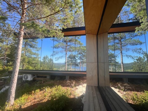 Speilsuite med egen badstue og panorama Nature lodge in Trondelag