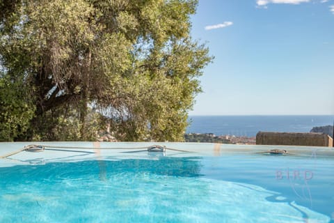 Villa Bonnard in Nice Sea and city View & Pool Villa in 06340 La Trinité, France