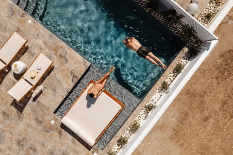 Patio, Day, People, Pool view, Swimming pool, sunbed