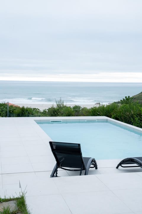 Natural landscape, Pool view, Sea view, Swimming pool, sunbed