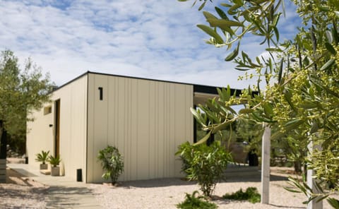 Property building, Garden view