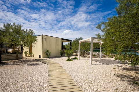 Property building, Garden view