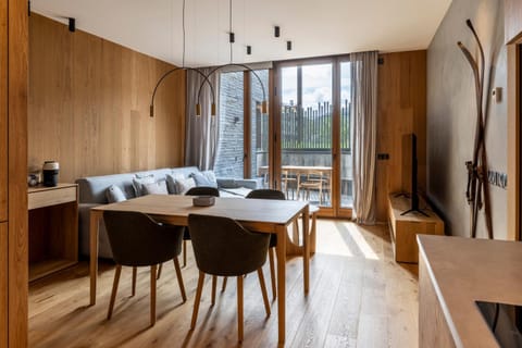 Natural landscape, Living room, Dining area