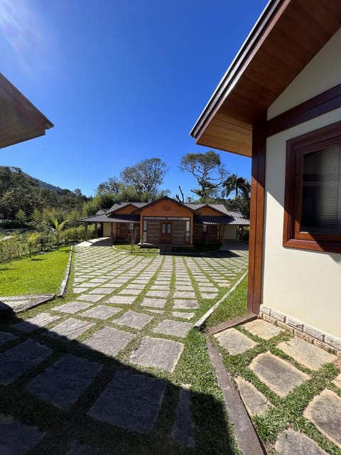 Facade/entrance, Garden view