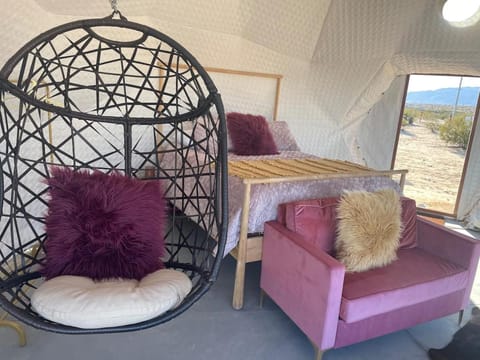 Geodesic Dome for Glamping Tenda de luxo in Twentynine Palms