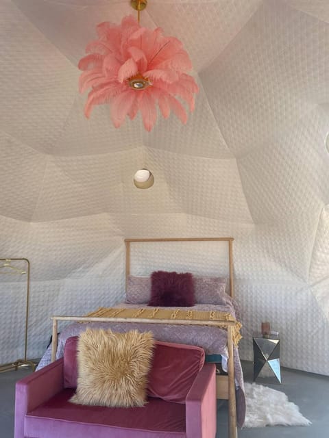 Geodesic Dome for Glamping Tenda de luxo in Twentynine Palms