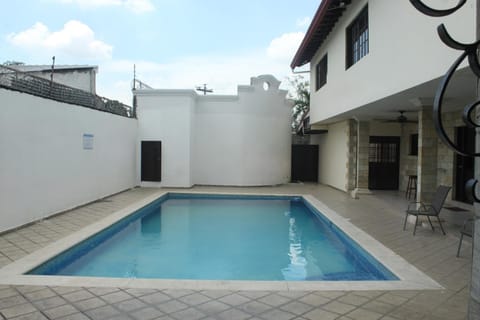 Patio, Day, Pool view, Swimming pool