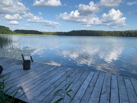 Day, Natural landscape, Lake view