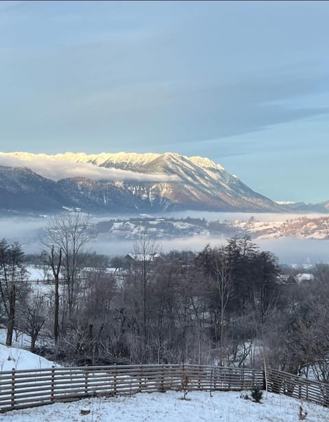 Natural landscape, Winter, Mountain view