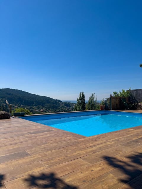 Natural landscape, Mountain view, Pool view, Swimming pool