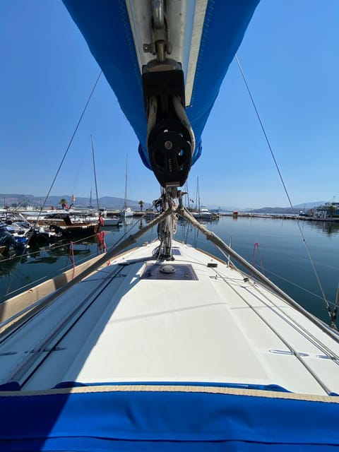 Nautical Nomad Docked boat in Cesme