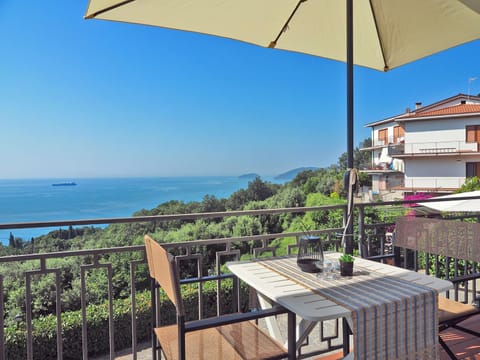 View (from property/room), Balcony/Terrace, Sea view