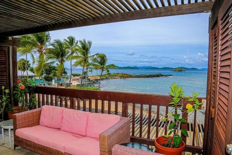 View (from property/room), Balcony/Terrace, Sea view