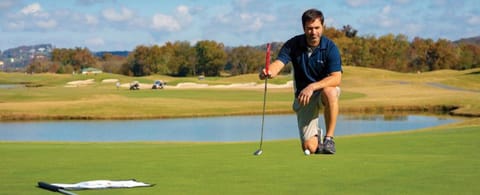 Golfcourse, Lake view