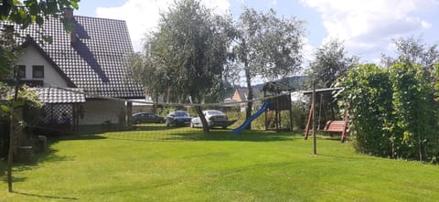 Property building, Children play ground, Garden view