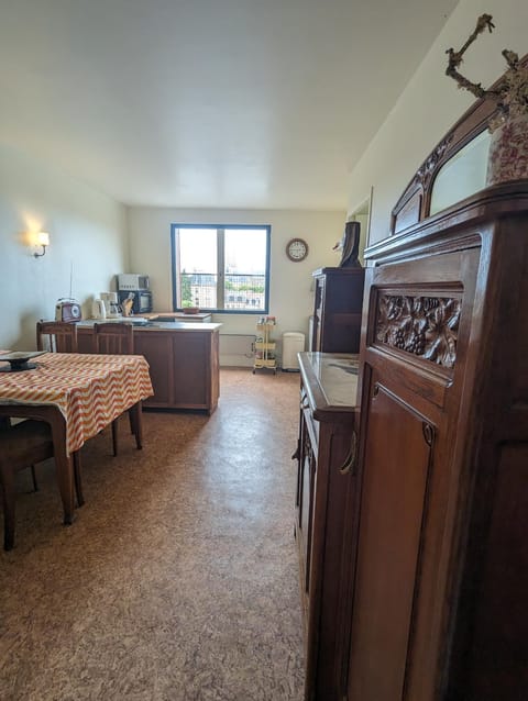 Kitchen or kitchenette, Dining area