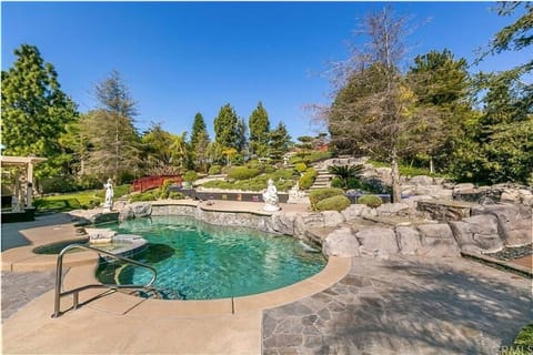 Japanese Garden Yorba Linda Hills Luxury Home Villa in Yorba Linda