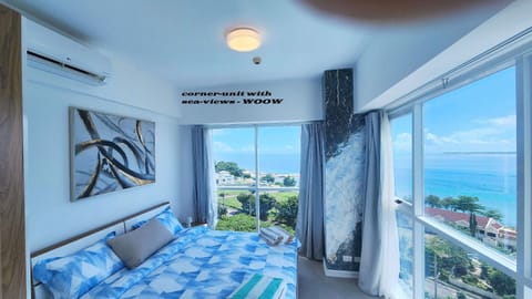 Bed, Photo of the whole room, Bedroom, Sea view