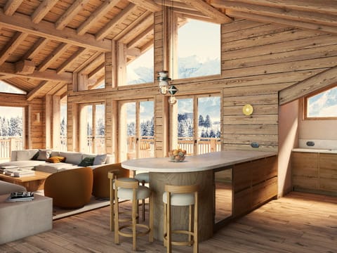 Chalet skis aux pieds, 5 chambres, terrasses, home cinéma, garage - FR-1-613B-47 Chalet in St Martin Belleville