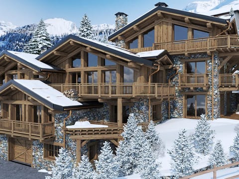 Chalet skis aux pieds, 5 chambres, terrasses, home cinéma, garage - FR-1-613B-47 Chalet in St Martin Belleville