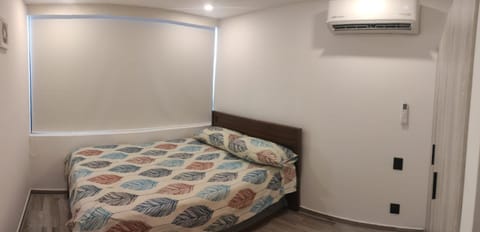 Bed, Bedroom, air conditioner