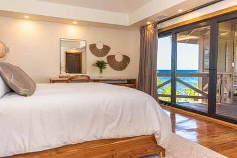 Bedroom, Sea view