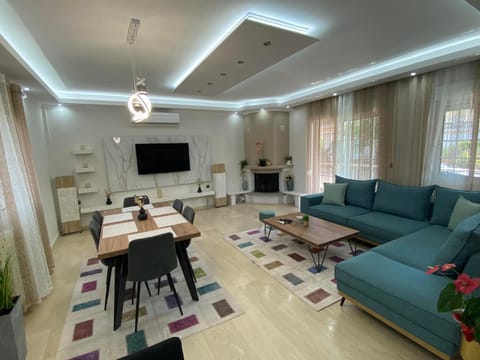 TV and multimedia, Living room, Seating area, Evening entertainment, air conditioner