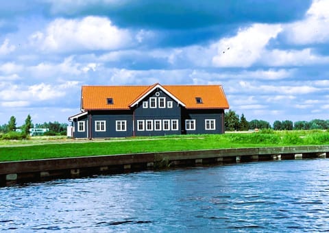 Property building, Day, Natural landscape, River view