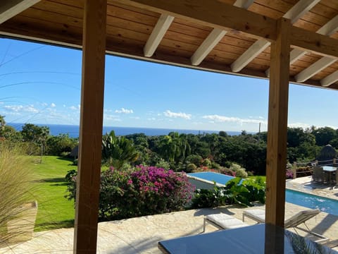 Villa Cristalina, sea view, swimming pool Villa in María Trinidad Sánchez Province