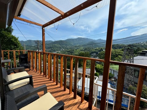 Day, Natural landscape, View (from property/room), Balcony/Terrace, Mountain view