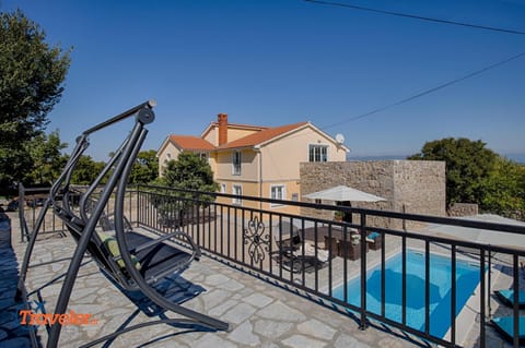 Luxury and modern villa with pool near beach by Traveler tourist agency Krk - ID 2138 Villa in Krk