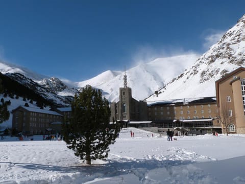 Property building, Day, Winter