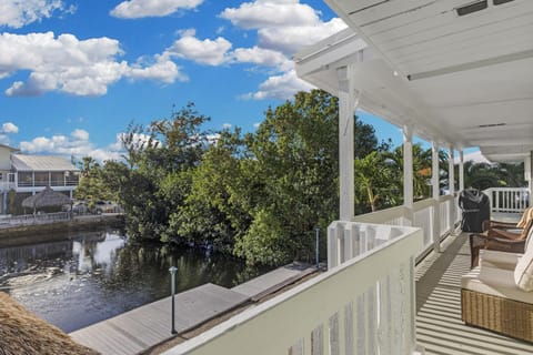 Beautiful Water Views from every room in the House home Maison in Plantation Key