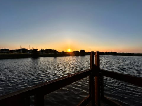 River view, Sunset