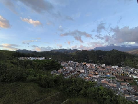 Bird's eye view, City view, Mountain view