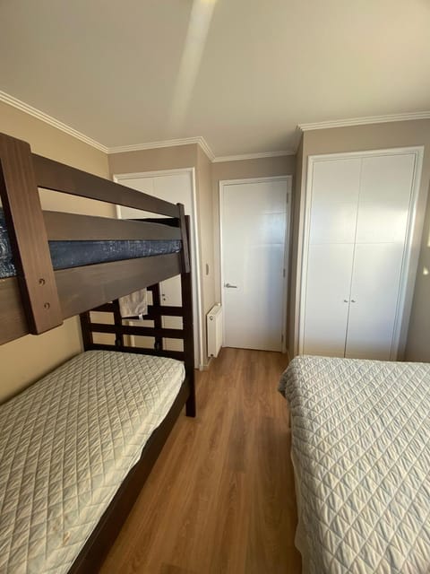 Bed, Photo of the whole room, Bedroom, bunk bed, wardrobe