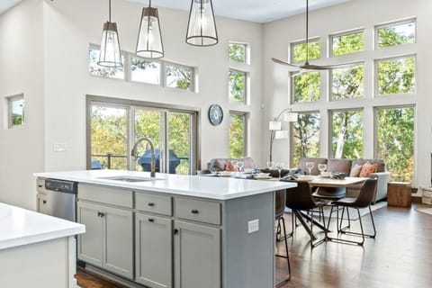 Kitchen or kitchenette, Dining area