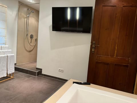 Bathroom, TV and multimedia, Photo of the whole room, Bath