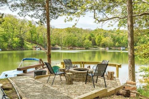 Natural landscape, Seating area, Lake view