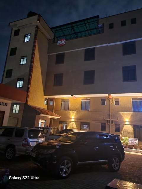 Property building, Night, Location, Parking