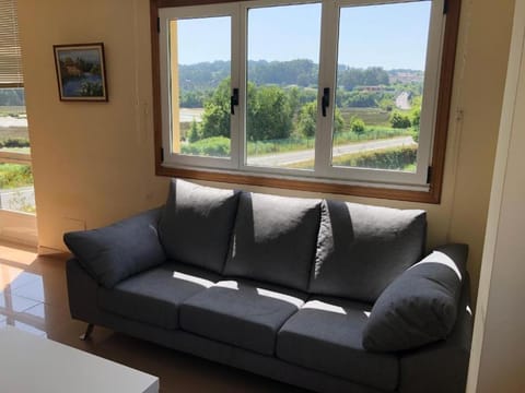 Natural landscape, View (from property/room), Living room, Sea view