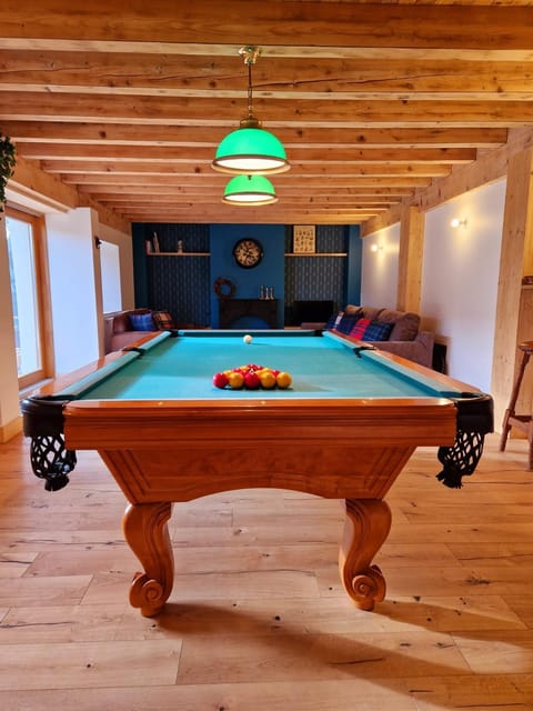 Billiard, Game Room, Library