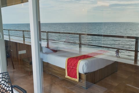 View (from property/room), Bedroom, Sea view