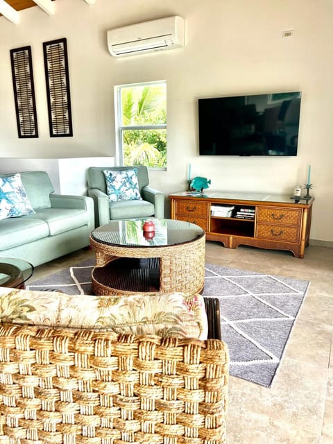 ​​​​​​​Hibiscus Beach House 2 bedroom 2.5 bath take 30 steps to your private beach Villa in St. Croix