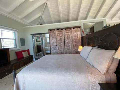 Honeymoon Cottage Atop a rocky peninsula surrounded by the Caribbean Sea House in St. Croix